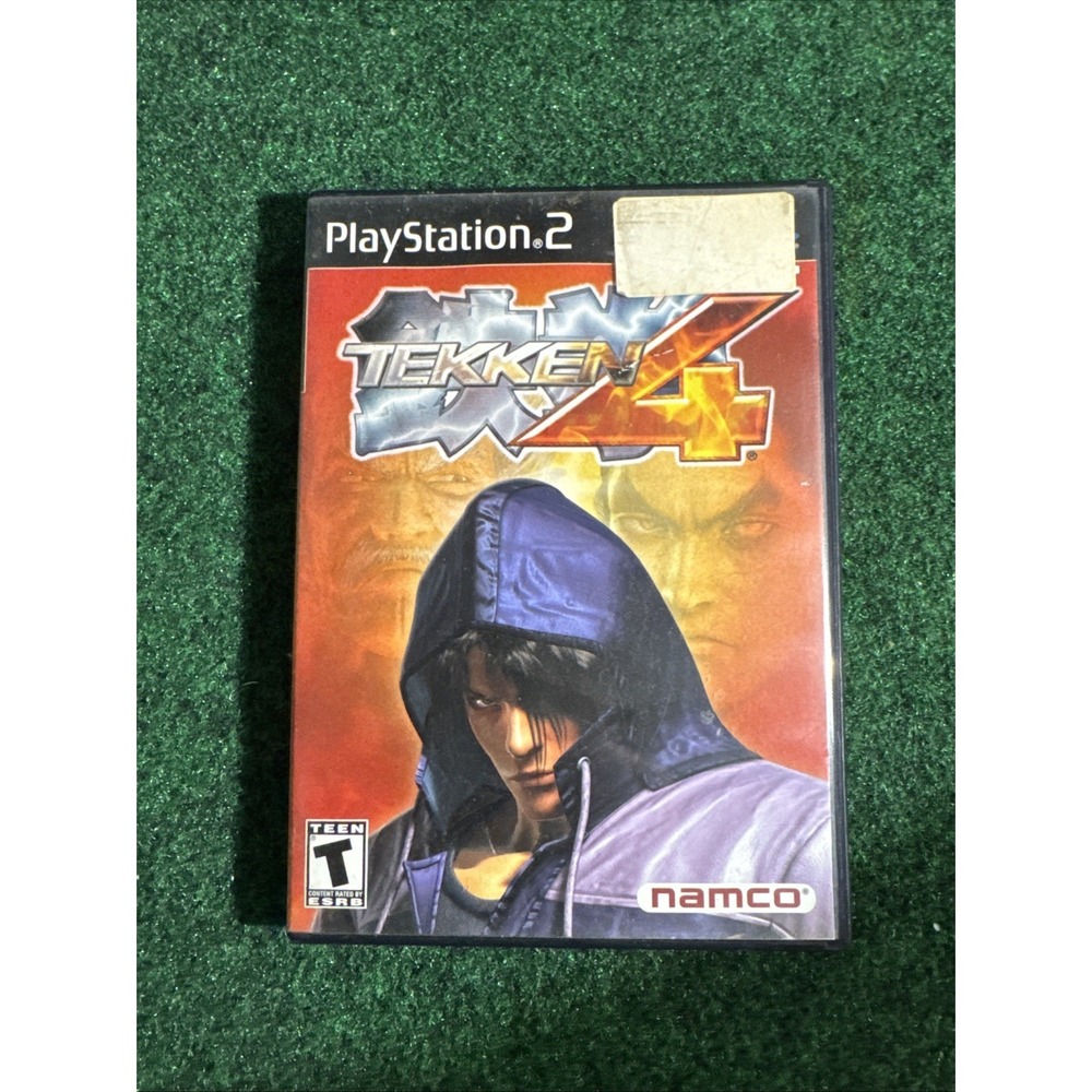 Namco Tekken 4 PS2 Manual NTSC Fighting Martial Arts 2002 Tekken Series